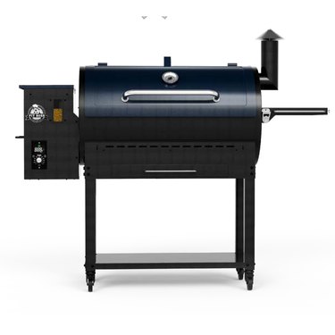 wood fired grill with broiler