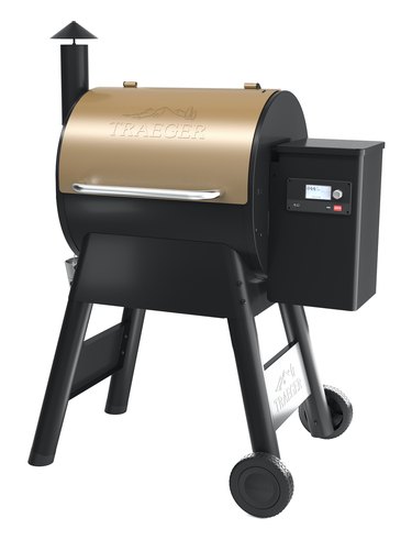 bronze wood pellet grill