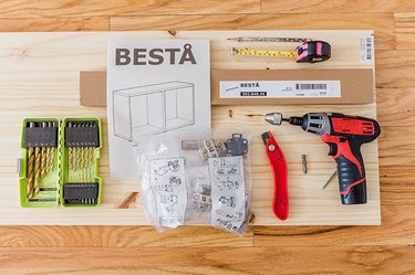 Here's what you'll need to turn your IKEA BESTA unit into a floating console.