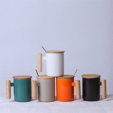 Efloran Home Design Bamboo Handle Mug, $15