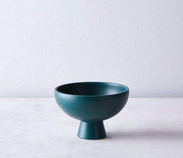 dark teal bowl