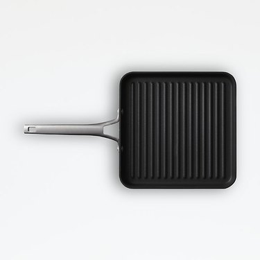stovetop griddle Calphalon Premier Non-Stick 11" Square Grill Pan from Crate & Barrel