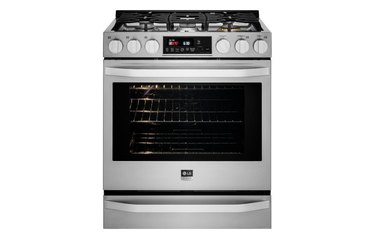 best gas stove LG STUDIO 6.3 cu. ft. Smart Wi-Fi Enabled Gas Slide-in Range with ProBake Convection®