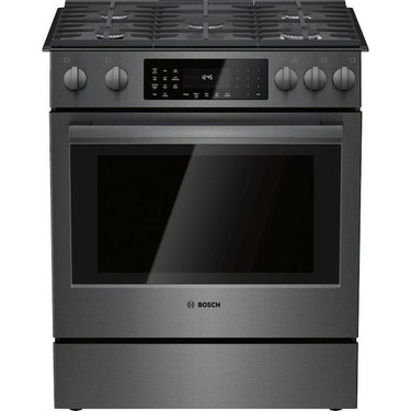 best gas stove Bosch 800 5 Burners 4.8-cu ft Self-Cleaning Convection European Element Slide-In Gas Range