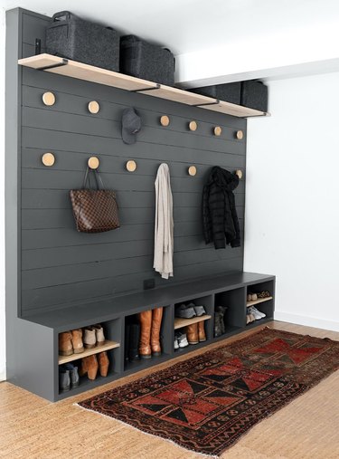 Garage shoe storage online ideas