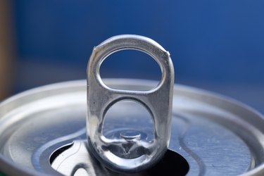 Aluminum can for soft drinks