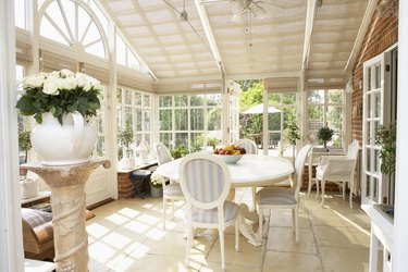 Interior Of Modern Conservatory