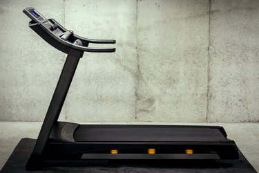 Treadmill in a Basement