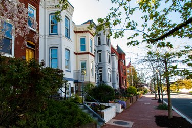 Capitol Hill townhouses