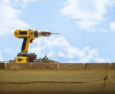 Pressure-Treated Wood Deck Construction.