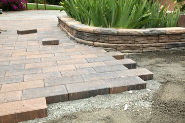 Garden Paver Construction