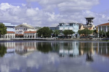 Lakeside View of Celebration Florida