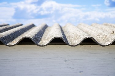 asbestos roof house