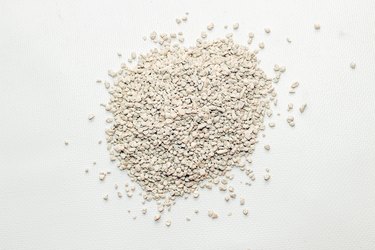 Soy ecological filler for cat litter, granules absorb moisture