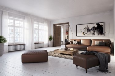 Rustic living room