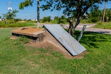 Old Storm Shelter.