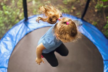 How to Clean Black off Trampoline 