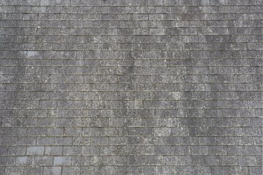 Slate roof background