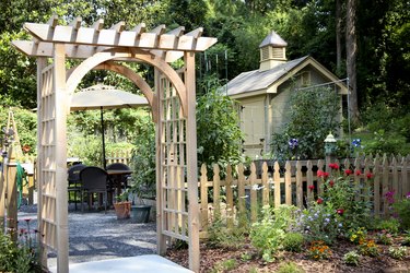 How to Build a DIY Garden Arbor