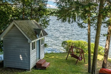 Life is better by the lake in the summer