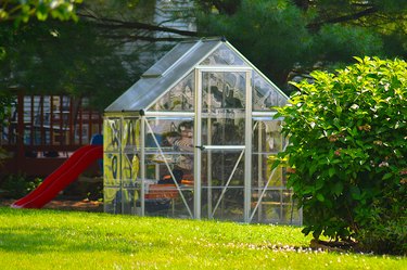 Greenhouse in Backyard in Pennsylvania