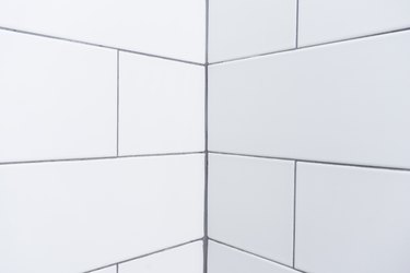 white tile pattern