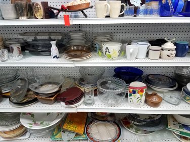 Thrift Store Dishes