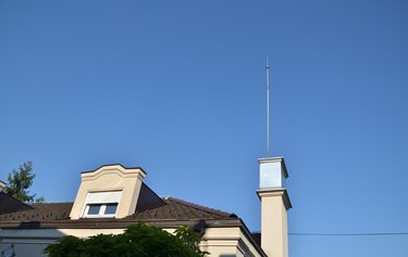 Lightning Conductor on Roof