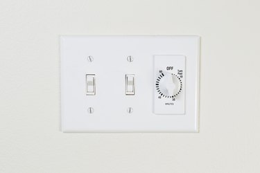 Light and Fan Switch for Bathroom