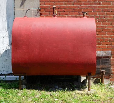 home heating oil tank