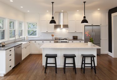 Beautiful new kitchen.