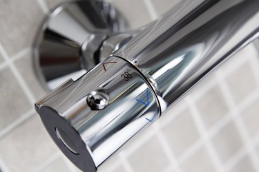 Shower valve handle