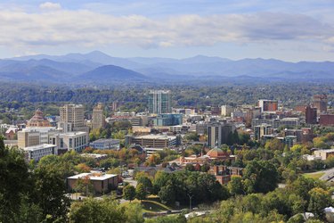 Asheville Skyline - North Carolina