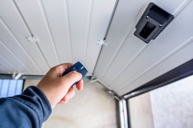 Garage door PVC.