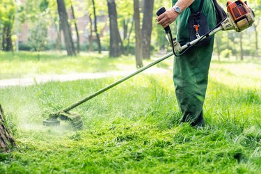 Weed eater discount gas lawn mower