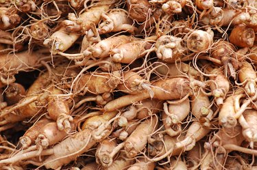 Ginseng close up