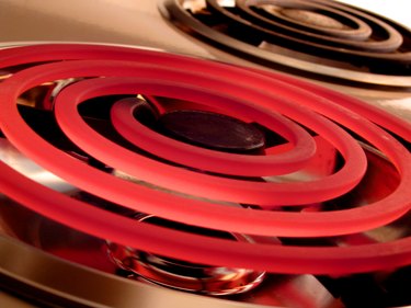 Electric Burner Closeup