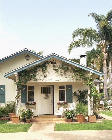 Exterior of house , Santa Barbara , California