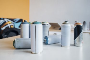 How to Dispose of Spray Paint Cans Hunker