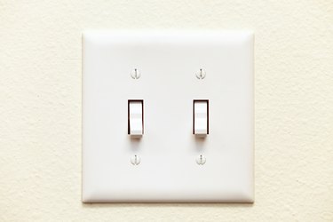 Two North American style light switches