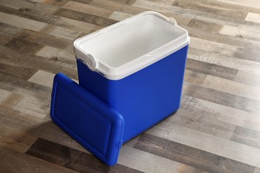 Ice box sale with lid