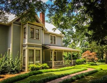 Victorian house.