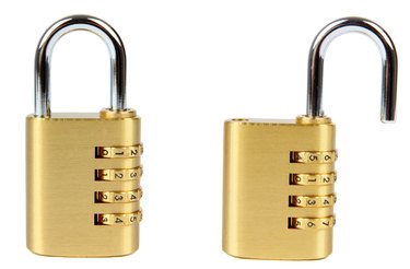 10-Digit Combination Padlock Push Button Locker Cabinet Locks Red