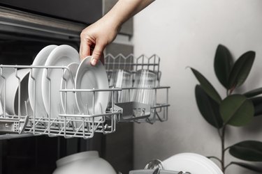 How to Clean Black Spots in a Dishwasher Hunker