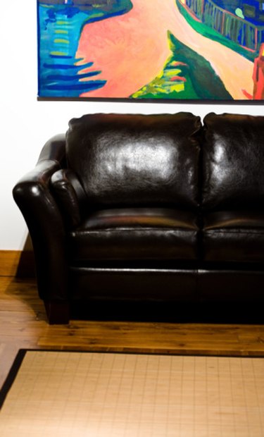 How to Remove Greasy Head Stains From a Leather Sofa