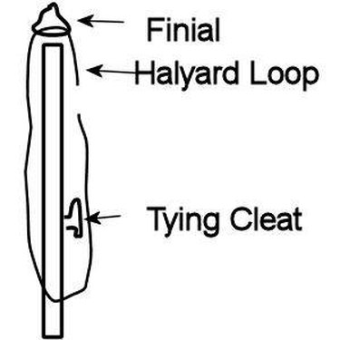 How to String a Flag Pole