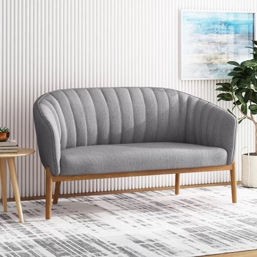 tufted couch