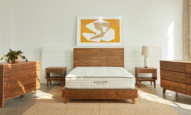 reclaimed wood furniture in bedroom