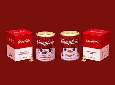 campbell's soup candles