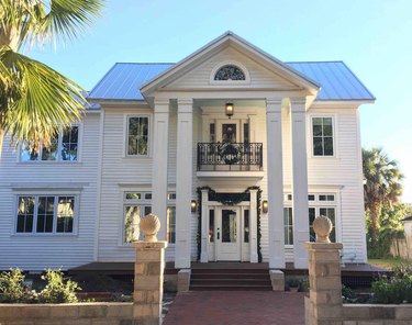 neoclassical style house st. augustine florida
